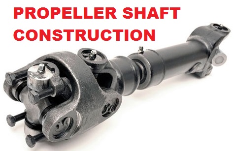 Propeller shaft construction