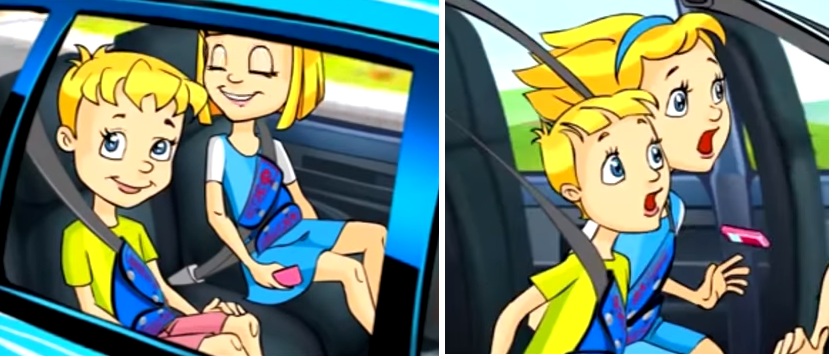  Don`t forget to fasten the child 