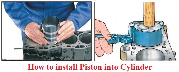 How to install Piston into Cylinder