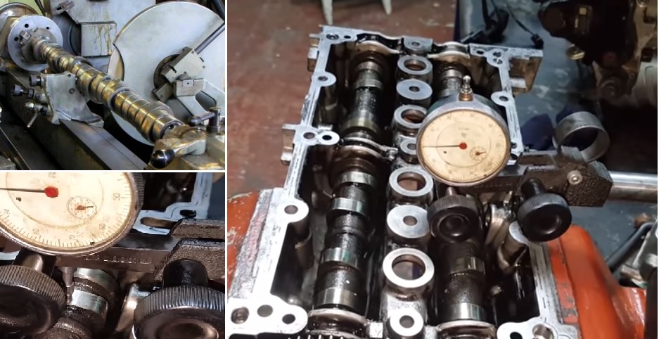 Camshaft repair damages
