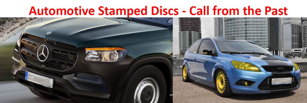 Car stamped disks