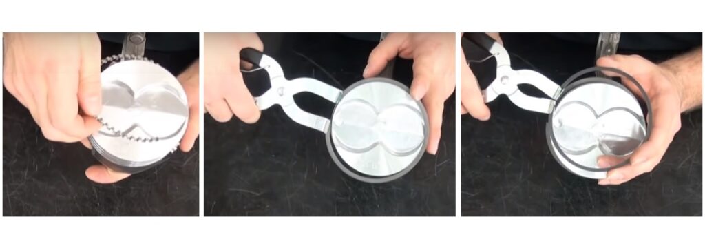 How do you install piston rings