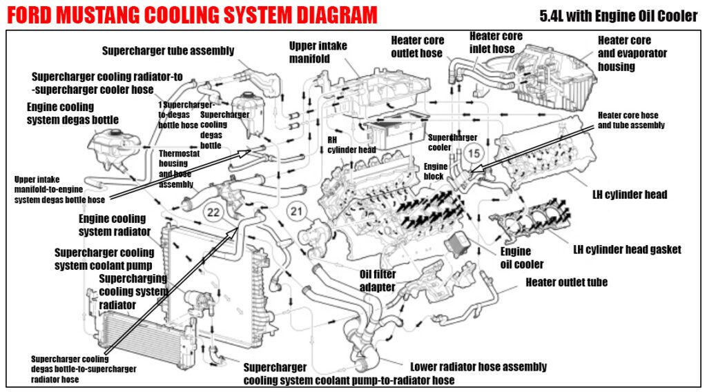 Ford Mustang Engine Diagram 5,4